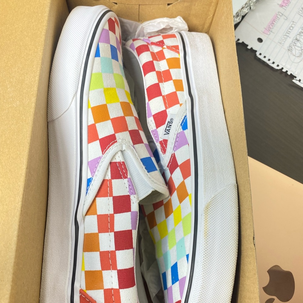 VANS Rainbow Checkerboard